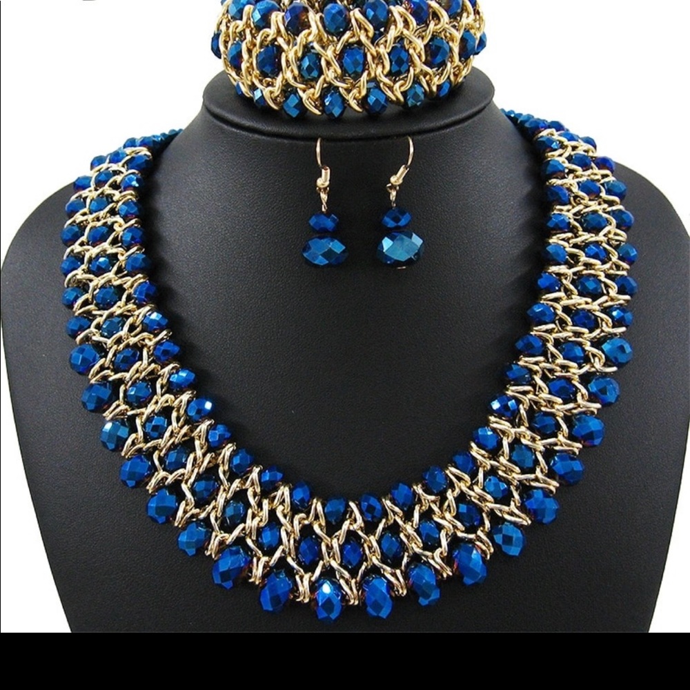 Crystal, Necklace/Bracelet/ Earrings
